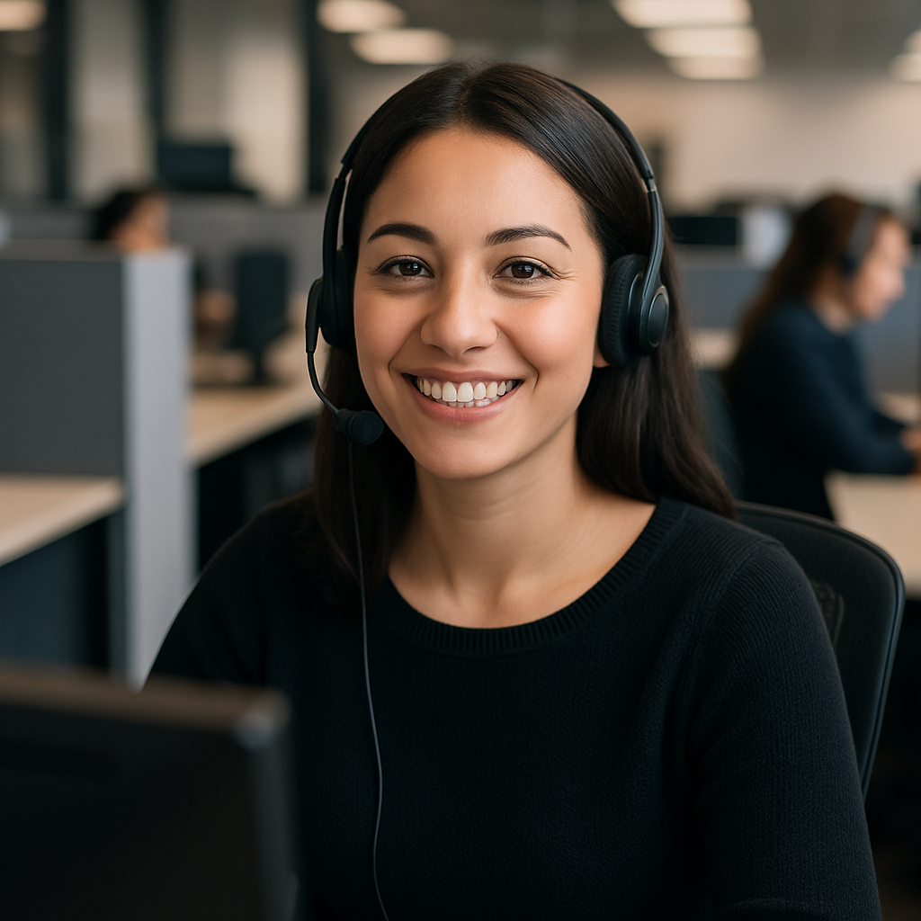 Interpreter with headset